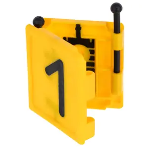 Nummerplaatje voor opvouwbare halsband Kerbl (x6) image-1