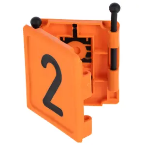 Nummerplaatje voor opvouwbare halsband Kerbl (x6) image-1