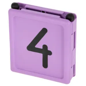 Numbered Tag for Foldable Collar Kerbl (x6) image-0