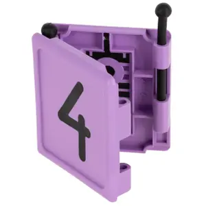 Numbered Tag for Foldable Collar Kerbl (x6) image-1