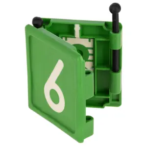 Numbered Tag for Foldable Collar Kerbl (x6) image-1
