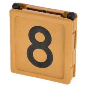 Nummerplaatje voor opvouwbare halsband Kerbl (x6)