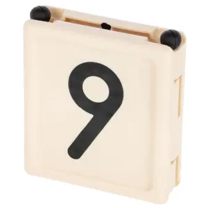 Nummerplaatje voor opvouwbare halsband Kerbl (x6)
