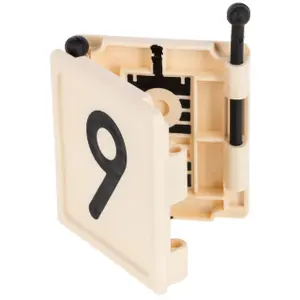 Nummerplaatje voor opvouwbare halsband Kerbl (x6) image-1