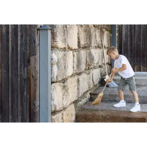 Mini Rice Straw Broom Kerbl image-3