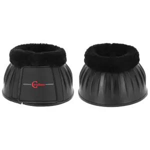 Pony Fleece Bell Boots Rubber Kerbl image-0