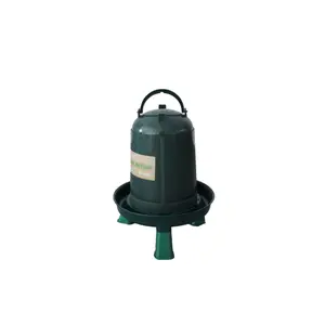 Recycled water trough with chicken stand Kerbl