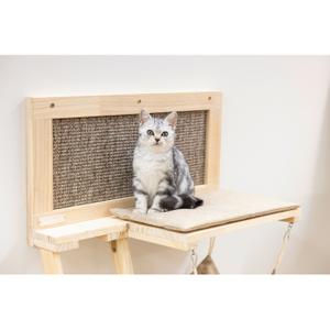 Cat Scratching Post Kerbl Timber image-3
