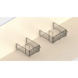 Individual kit, group 3 calves, zinc-plated, complete Kerbl image-1