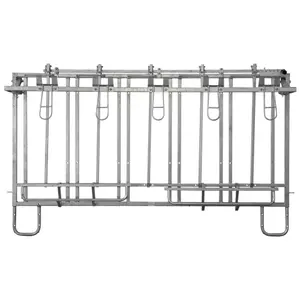Calf kennel 5 places zinc-plated Kerbl Cornadis