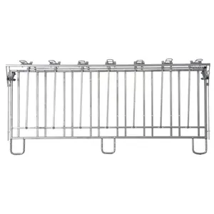 Niche pour les veaux 7 places zingué Kerbl Cornadis image-1