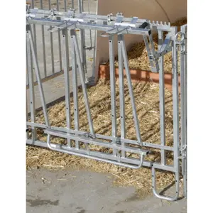 Support mangeoire longue zingué Kerbl image-2