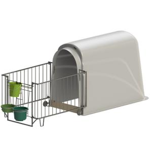 Niche with light enclosure Kerbl PE UV+