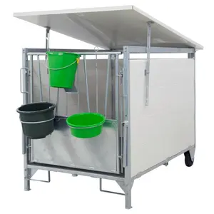 Small calf hutch roof Kerbl image-1