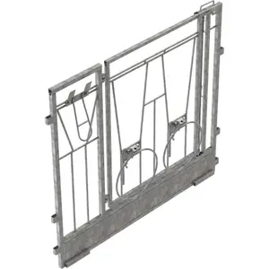 Front element with modular calf box holder Kerbl