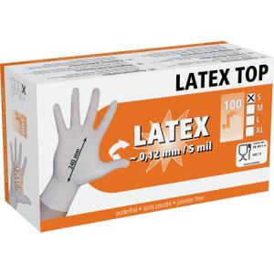 Disposable gloves Kerbl Latex Top (x100) image-4