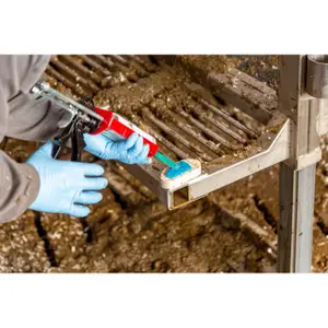 Cuidados com os cascos para cavalos com 1 par de luvas Kerbl Technobase image-1