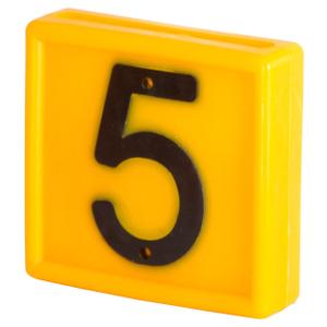 207485-numbered-marking-collar-to-slide-onto-the-bracelet-kerbl-n-5-x10-yellow-44x46-mm