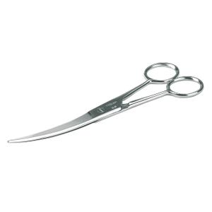 208-curved-stainless-steel-marking-scissors-kerbl-silver-19-cm