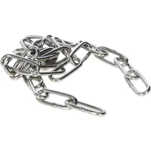 Chaîne seule anneau pour jouets porcelets en acier inox Kerbl image-0