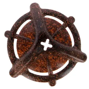 22638-naturlig-bitskiva-utan-upphangningskedja-kerbl-brun-18-cm