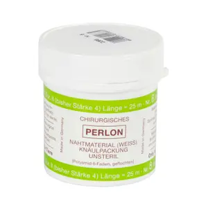 Zubehör für chirurgisches Material unsteriles Nähgarn aus Perlon Kerbl
