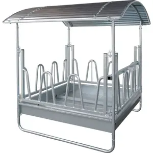 Standaard rechthoekig rek met voerhek Kerbl