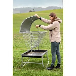 Toît pour râtelier à foin Kerbl image-2