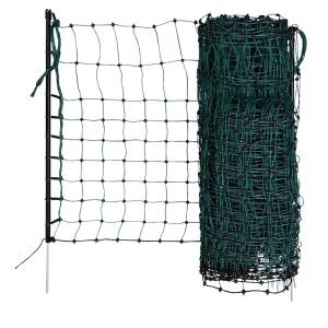 292221-single-point-rabbit-enclosure-net-kerbl-rabbitnet-green-25-m-x-65-cm