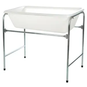 Zinc-plated dairy stand for sink Kerbl