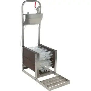 Boot washer kit disassembled in box Kerbl