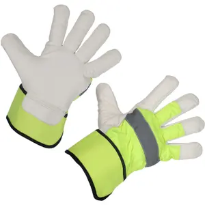 Gants chauffants pour l'hiver en cuir de chèvre Kerbl image-0