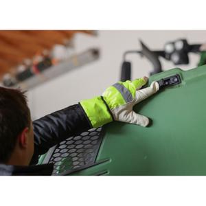 Gants chauffants pour l'hiver en cuir de chèvre Kerbl image-3