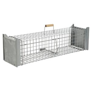 299469-rodent-traps-kerbl-alive-predator-super-silver-105x26x26-cm