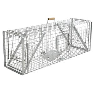 299477-rodent-traps-kerbl-alive-predator-super-silver-silver-120x33x42-cm