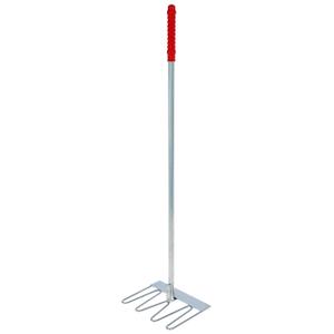 32812-hark-voor-valet-met-rode-steel-kerbl-rood-zilver