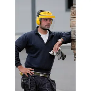 Earmuffs with visor Kerbl G500 image-1