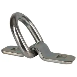 Ring voor fokken sjorogen verzinkt tong Kerbl (x2) image-0