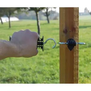 Système de fermeture porte flexible cordelette Kerbl Flexigate image-3