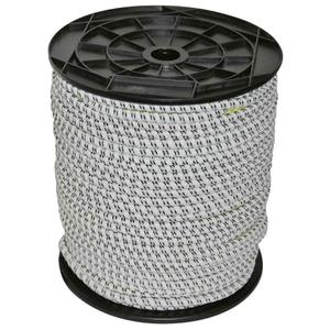 441891-elastisk-ledning-til-elektrisk-hegn-kerbl-hvid-sort-50-m