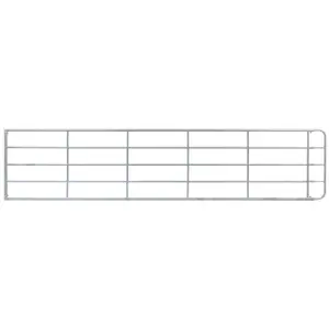 Barrière d'herbage zinguée réglable Kerbl 5 à 6m image-0