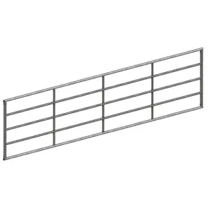 442920-ej-justerbart-galvaniserat-staket-kerbl-silver-3-m