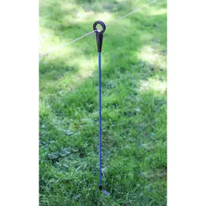 Poste de vedação oval em fibra de vidro, pá única Kerbl Premium (x10) image-6