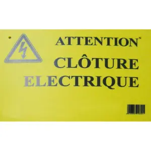 Hinweisschild Elektrozaun Kerbl image-1