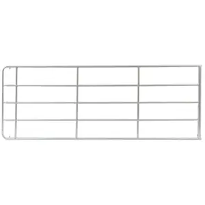 Recinzione per erba zincata regolabile Kerbl 3 à 4m