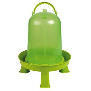 70122-plastic-drinking-trough-with-feet-kerbl-green-green-3-l