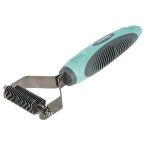 80067-20-blade-detangling-comb-kerbl-turquoise-gray-18-cm