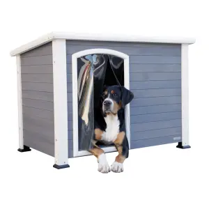 80576-hundhus-kerbl-kenny-vit-gra-113x77x81-cm