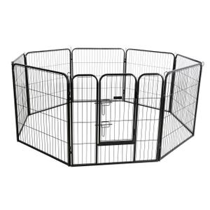 80577-enclosure-for-dogs-and-puppies-kerbl-black-80x77-cm