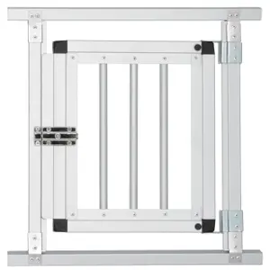 Jaula de transporte de aluminio 1 puerta Kerbl Barry image-3